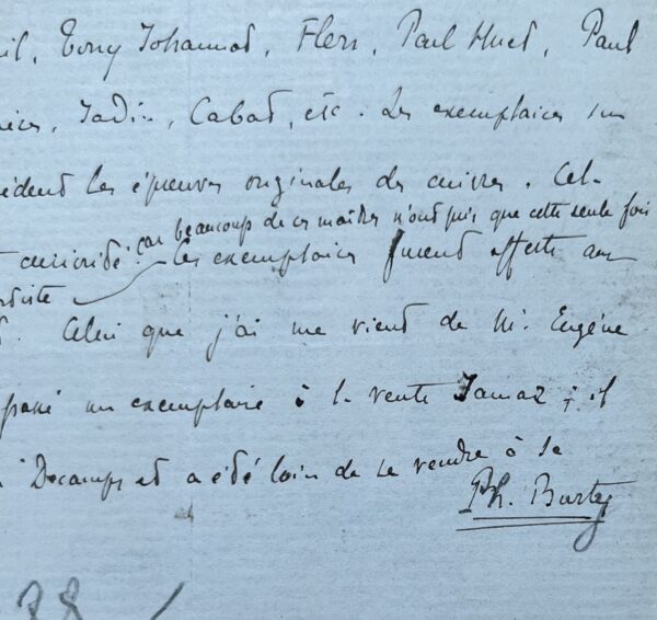 Philippe Burty corrige la confusion qui existe entre le peintre Alexandre-Gabriel Decamps et son frère
