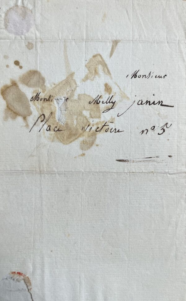 Le compositeur et maître de chapelle italien Felice Blangini prépare un nouvel opéra