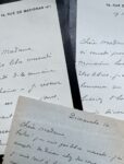 3 lettres de Pierre de Bréville à Mme Lalo