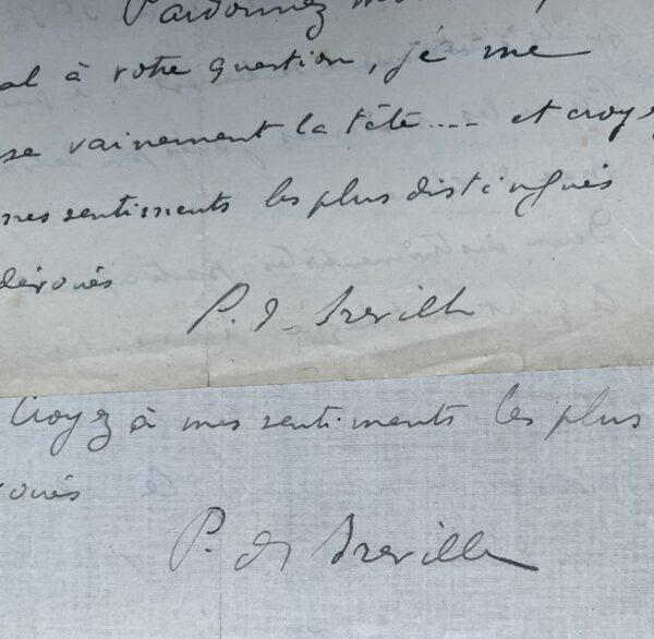 2 intéressantes lettres musicales de Pierre de Bréville