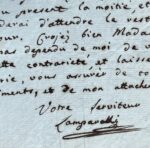 Le compositeur Antoine Lamparelli se fait l'intermédiaire pour le paiement d'un piano