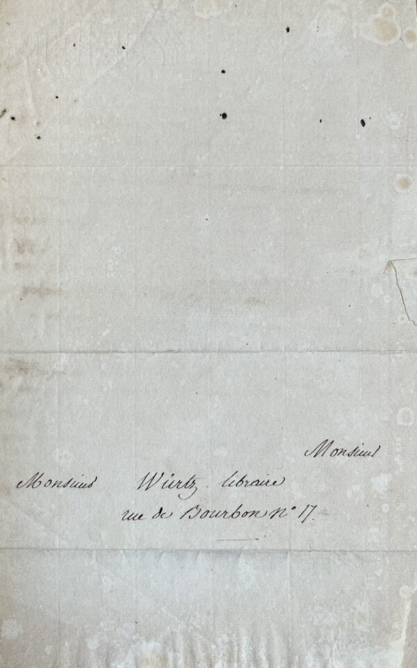 Le comte de Clarac se procure les travaux hiéroglyphiques des égyptologues Champollion et Young