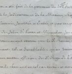 Un nouvel huissier nommé à l'amirauté de Saint-Pierre-et-Miquelon en 1789