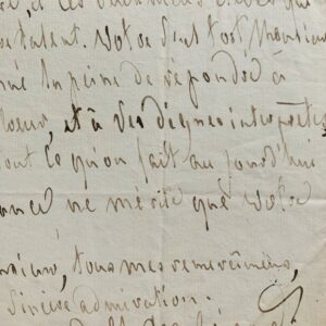 Chateaubriand conseille à Lally-Tollendal de répondre par le mépris