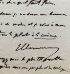 Georges Clemenceau inspiré par la poésie des paysages de Saint-Vincent-sur-Jard