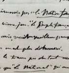 Clemenceau aide André Tardieu au choix du titre de son journal