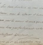 Deux longues lettres du duc du Maine au sujet de son conflit avec la duchesse de Saint-Aignan sur la possession de certaines terres