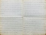 Deux longues lettres du duc du Maine au sujet de son conflit avec la duchesse de Saint-Aignan sur la possession de certaines terres