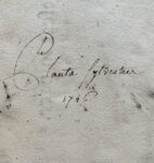 Splendide herbier de 1746 en très bel état de conservation