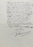 Contrat d'édition du Folklore de Lesbos de Léon Pineau