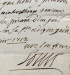Louis XIV effondré après la mort de l'héritier du trône, le duc de Bourgogne