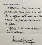 Marcel Pagnol désire s'entretenir avec Michel Simon et Georges Simenon