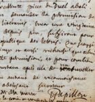 Très longue lettre érudite de Philibert Papillon, historien bourguignon, à son compatriote Bernard de La Monnoye