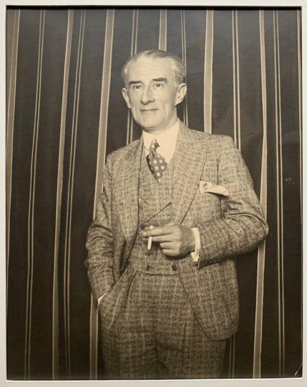 Superbe portrait photographique de Maurice Ravel par Lipnitzki