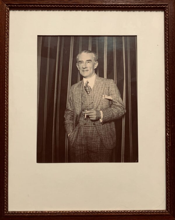 Superbe portrait photographique de Maurice Ravel par Lipnitzki