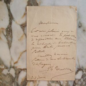 Philippe Rousseau autorise la reproduction de sa toile Recherche de l'Absolu.