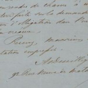 Albert Deseilligny craint la faillite de Decazeville.