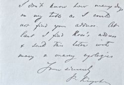 L'anarchiste russe Piotr Kropotkine prend du retard dans son courrier.