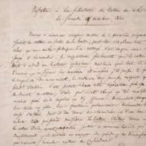 Rapport de visite de la filature de coton de Bauchart, à Saint-Question, en 1840.