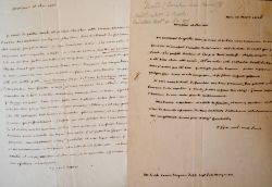 3 lettres du cardinal d'Isard, archevêque d'Auch.