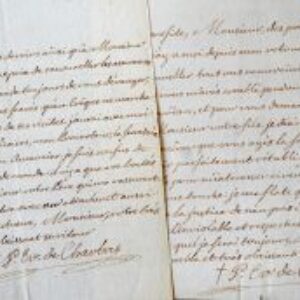 L'évêque de Chartres part en tournée dans son diocèse, en 1769.