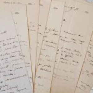 Importante correspondance de l'évêque de Chartres à Noël Parfait.