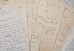 Importante correspondance de l'évêque de Chartres à Noël Parfait.