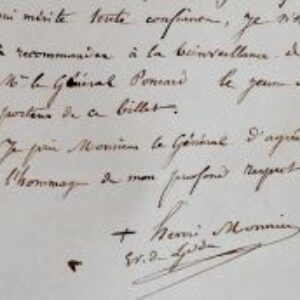 L'archevêque de Cambrai en appelle à un maréchal pour son aumônier.