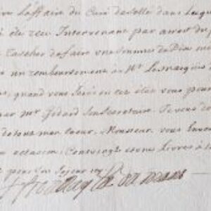 L'évêque du Mans, Mgr de Froulay, fait tenir une forte somme d'argent.