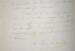 L'évêque du Puy pleure la mort de son plus proche conseiller.