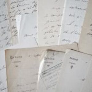 11 lettres du cardinal Perraud, évêque d'Autun.