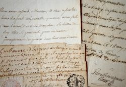 Quatre lettres de l'archevêque de Vienne, Guillaume d'Hugues.