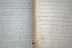 Deux lettres de l'évêque de Saintes sur une affaire galante avec les Nonnettes en 1692.