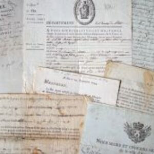 Bel ensemble de documents XVIIe-XIXe sur Aix-en-Provence.