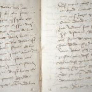 Important manuscrit du XVIe sur les seigneuries de Sepmes et Fresnay, en Touraine.