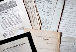 Ensemble de documents XVIIIe-XIXe sur les Yvelines.