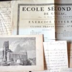 Bel ensemble de documents anciens sur le Tarn.