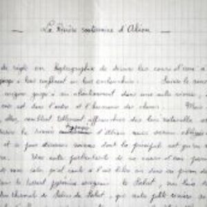 Récit d'exploration de la rivière souterraine d'Aliou, dans l'Ariège, par Norbert Casteret.