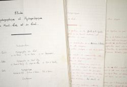 Etude hydrogéologique du Haut-Lez et du Liat, dans l'Ariège, par Norbert Casteret.