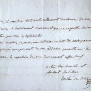 Emile de Suze donne son avis sur le nouveau député d'Espalion, Guillaume Amans Pons.