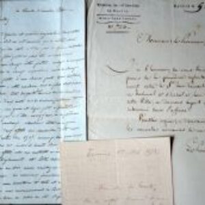 Témoignage sur la construction du port de l'ïle-Rousse, en Corse, en 1840.