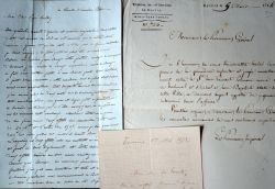 Témoignage sur la construction du port de l'ïle-Rousse, en Corse, en 1840.