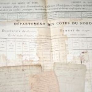 Documents révolutionnaires sur Lamballe, en Bretagne.