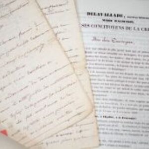 4 documents XVIIIe-XIXe sur la Creuse.