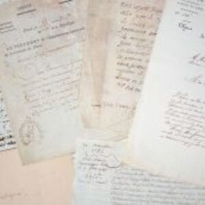 Bel ensemble de documents XVIIe-XIXe sur l'Eure-et-Loir.