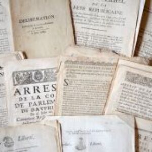Important ensemble d'imprimés XVIIe-XVIIIe sur le Dauphiné.