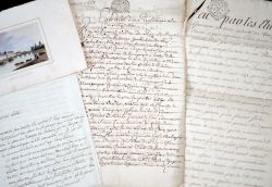 Divers documents XVIIe-XIXe sur la Saône-et-Loire.