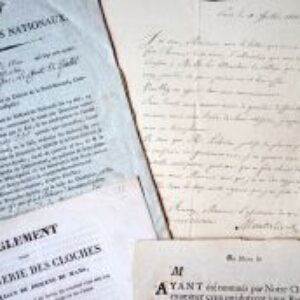 Documents XVIIIe-XIXe sur la Sarthe.