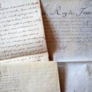 Documents du XVIIIe sur l'abbaye royale de Saint-Cyr à Versailles.