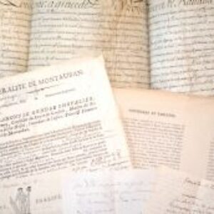 Ensemble de documents anciens sur le Tarn-et-Garonne.